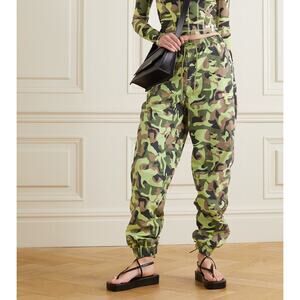ROTATE BIRGER CHRISTENSEN Mimina Track Pants Camo Jogger Streetwear SZ M